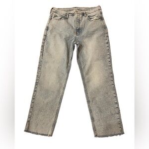 Old Navy women’s size 14 Extra High Rise Ski-Hi straight Jeans smoothing pockets